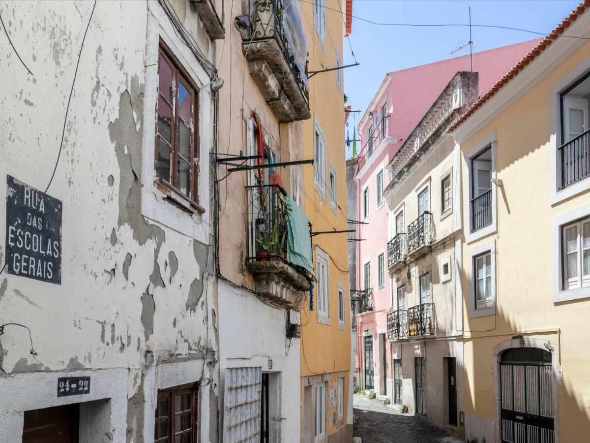 דירות Lisbon Alfama Street View מראה חיצוני תמונה